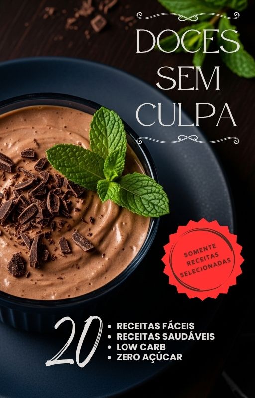 Capa do E-book Doces Sem Culpa